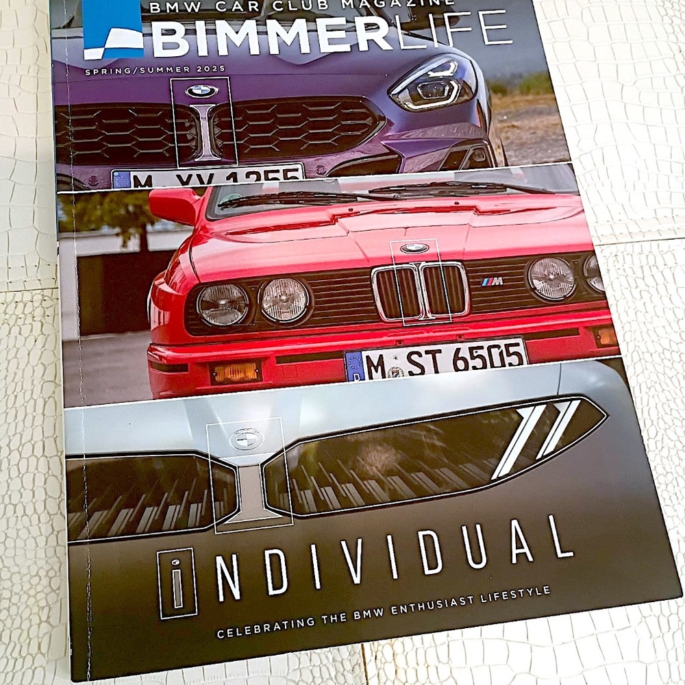New BMW Car Club Of America BMWCCA Bimmerlife Magazine  Spring Summer 2025